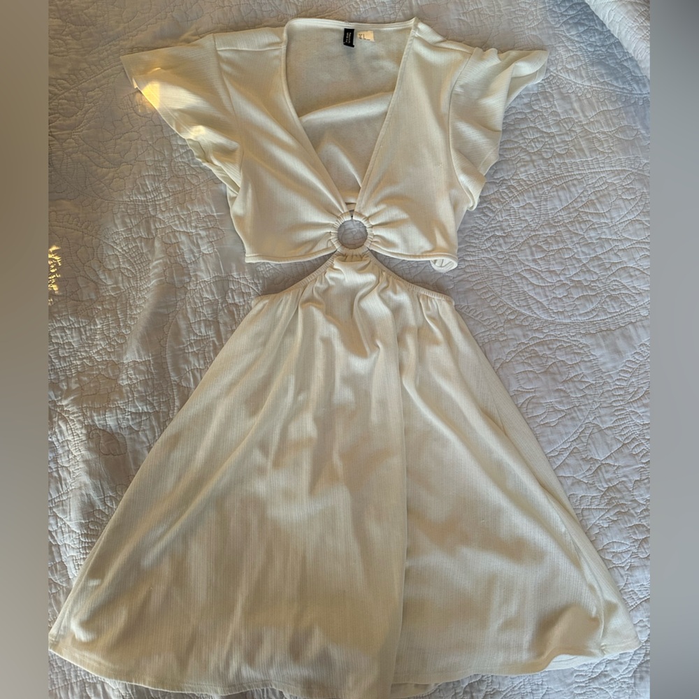 COPY - Off-white H&M Sundress with cutouts